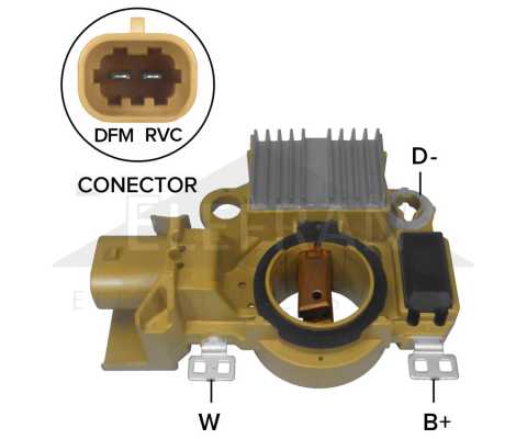 Regulador de voltagem do alternador 12.4V a 15.8V Mitsubishi Chevrolet GM Omega australiano Pontiac G8 - ligações