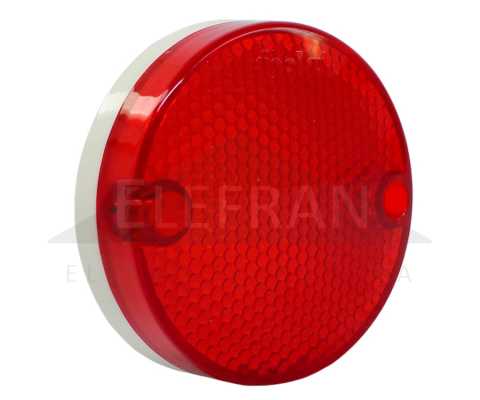Lanterna delimitadora redonda vermelha lado direito/esquerdo Ø 70 mm Marcopolo ônibus