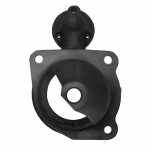 Mancal dianteiro (motriz) do motor de partida Bosch JF Case Fiat-Allis Komatsu Valmet trator Volvo BM VME pá carregadeira - vista frontal