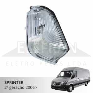 Lanterna de pisca do retrovisor lado direito Mercedes-Benz MB Sprinter 2006 até 2017 Volkswagen VW Crafter