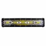 Farol auxiliar refletor LED 9V até 60V 300W 100 LEDs cor branca retangular 377x77mm impermeável IP67 lado direito/esquerdo universal