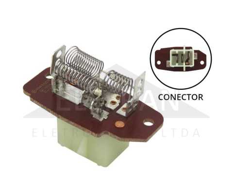 	Resistência do eletroventilador interno da caixa evaporadora do ar-condicionado Ford F250 F350 F4000
