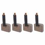 Jogo de escovas 24V 9.5 x 28 x 22 mm para motor de partida Delco 38MT Ford Cargo Volkswagen caminhões
