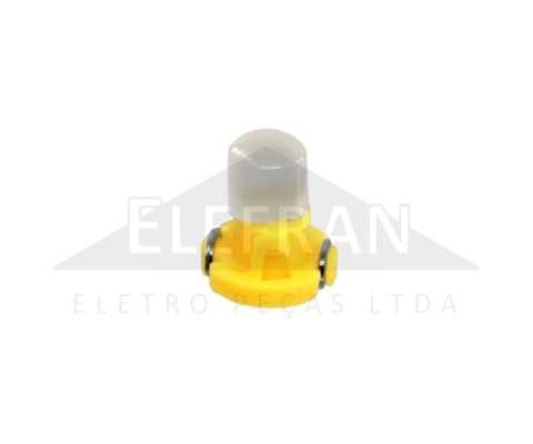 Lâmpada T3 LED amarela 12V painel indicador instrumento Honda Civic New Civic