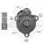 Motor de partida 24V 5.5kW 12 dentes Bosch HEF Scania série 4 (S4) série 5 (S5) séries P/R/T