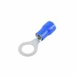 Terminal olhal furo 6mm - M6 laminado pré-isolado para crimpagem