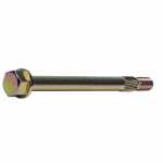 Parafuso cabeça sextavada flangeada para fixação do motor de partida Delco Remy Chevrolet GM A10 C10 Caravan Opala (longo)