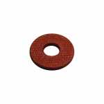 Arruela lisa de fibra 5 x 14.5 x 1.5 mm para isolamento elétrico