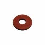 Arruela lisa de fibra 6 x 17 x 1.5 mm para isolamento