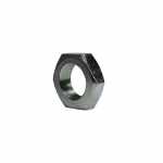 Porca sextavada para chave fixa de 19mm com altura de 7mm e rosca M14 x 1.0 para fixação da polia do alternador Bosch