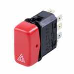 Botão/interruptor de alerta/emergência 8 terminais 24V Mercedes-Benz MB caminhão 709 710 713 913 914 1218 1418 1618 1935 2318 2325 2638 LO812 LO814 Marcopolo ônibus GV G5 Paradiso Torino Viaggio Volare
