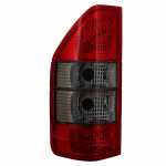 Lanterna traseira bicolor metalizada com pisca fumê lado esquerdo Mercedes-Benz Sprinter 1995-2012
