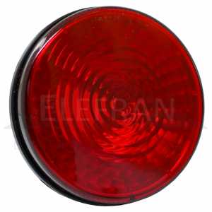 Lanterna traseira vermelha redonda lado esquerdo/direito Ø 125 mm Randon 2002-2009