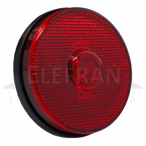 Lanterna lateral vermelha redonda LED bivolt lado esquerdo/direito universal