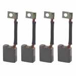 Jogo de escovas 12V 9.5 x 20.5 x 25 mm para motor de ventilador Thermo King