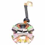 Porta-escovas 12V 6 x 18 x 14.5 mm para motor de partida Bosch Chevrolet GM Blazer S10 Fiat Strada