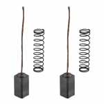 Jogo de escovas 12V 6.3 x 6.3 x 12.7 mm para alternador Bosch Caterpillar Clark Ford Mercedes-Benz